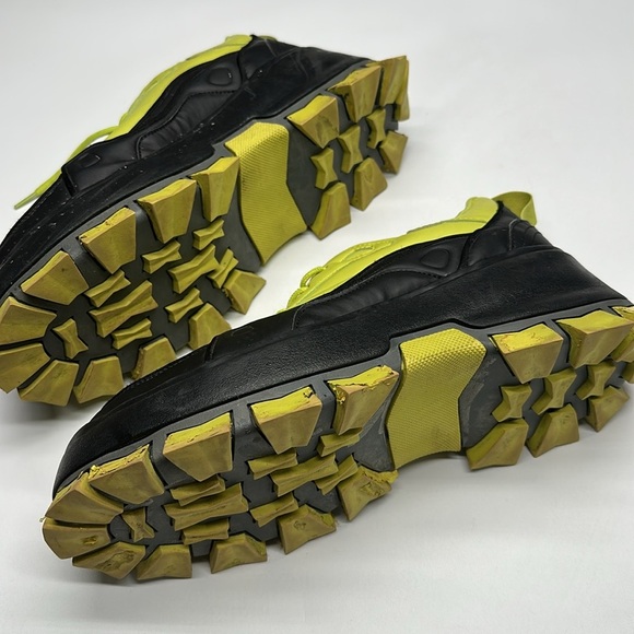 Men’s Neon Green Platform Fantasy Shoes ASOS size 10 - Picture 9 of 11